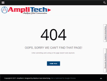 Tablet Screenshot of amplitechinc.com
